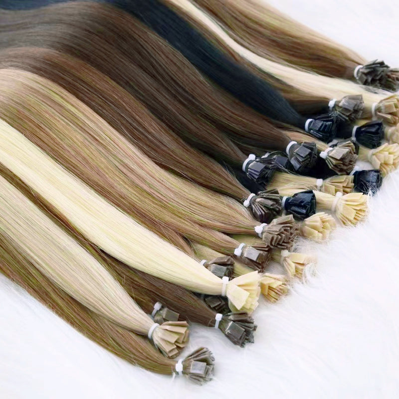 Flat-Tip Hair Extensions